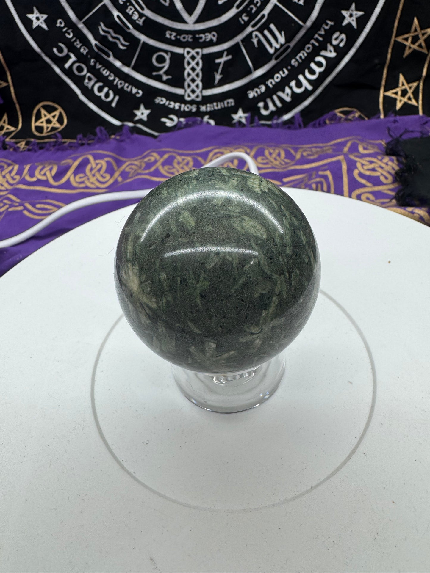 Bamboo jasper sphere lft2#1