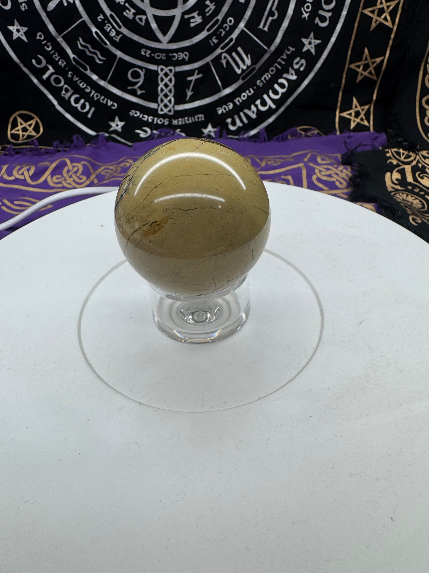 Picture jasper sphere lft2#3