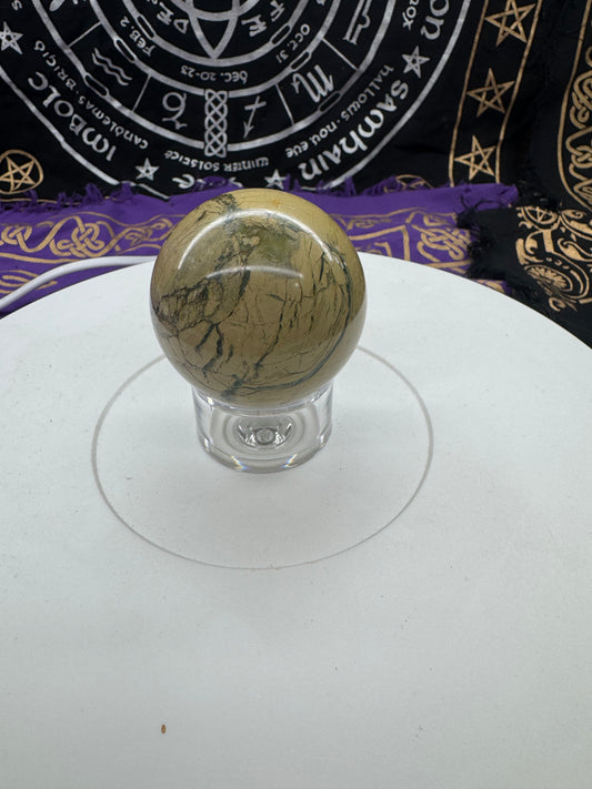 Picture jasper sphere lft2#3
