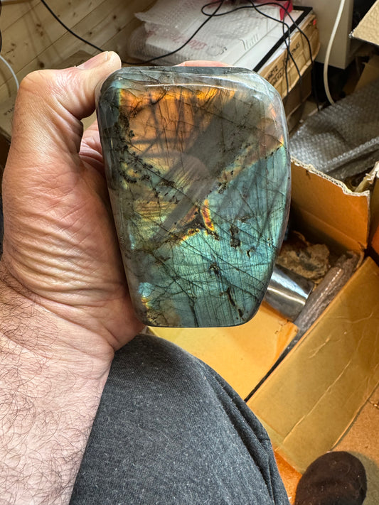 Freeform polished labradorite lft2#7