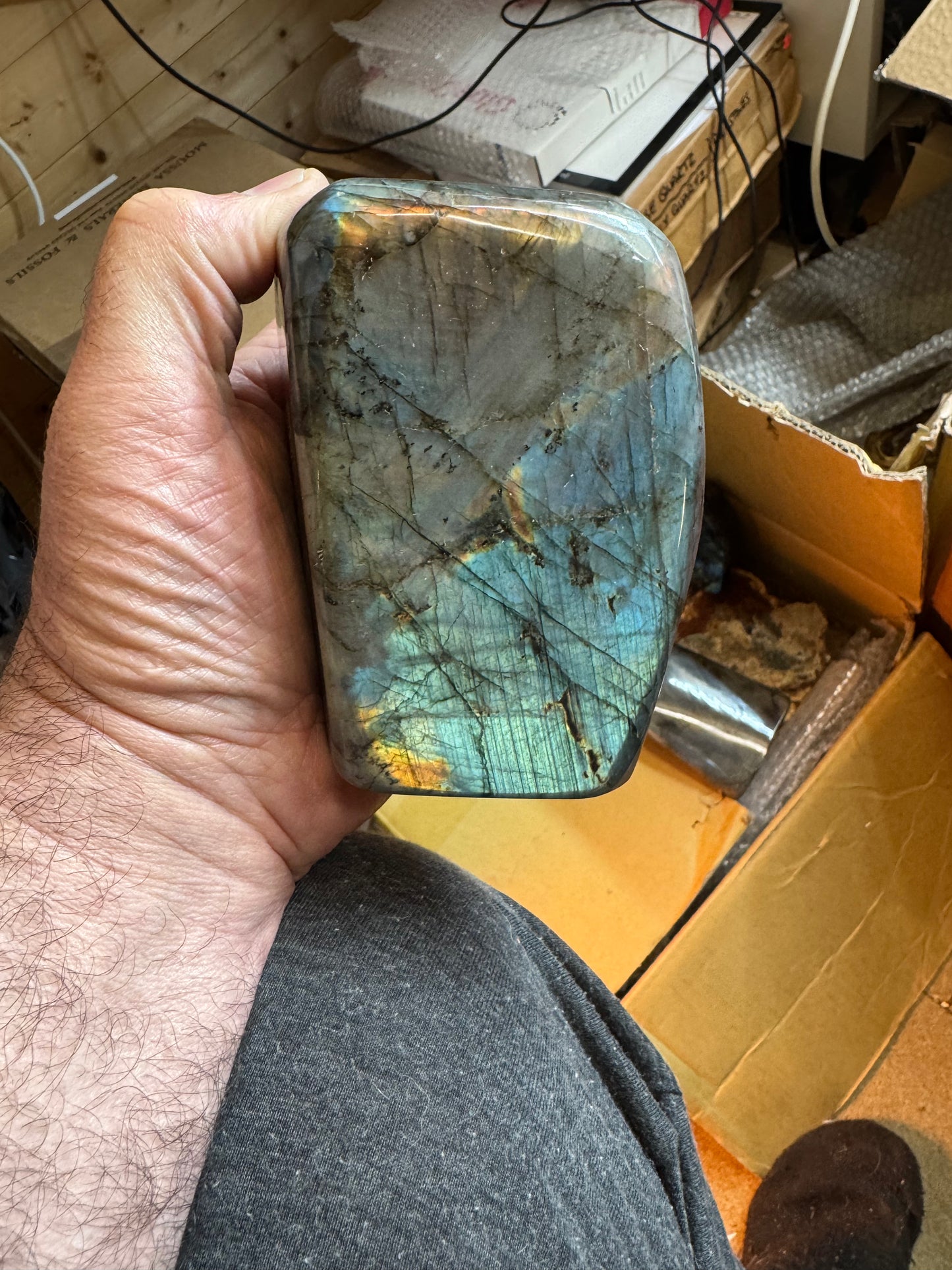 Freeform polished labradorite lft2#7