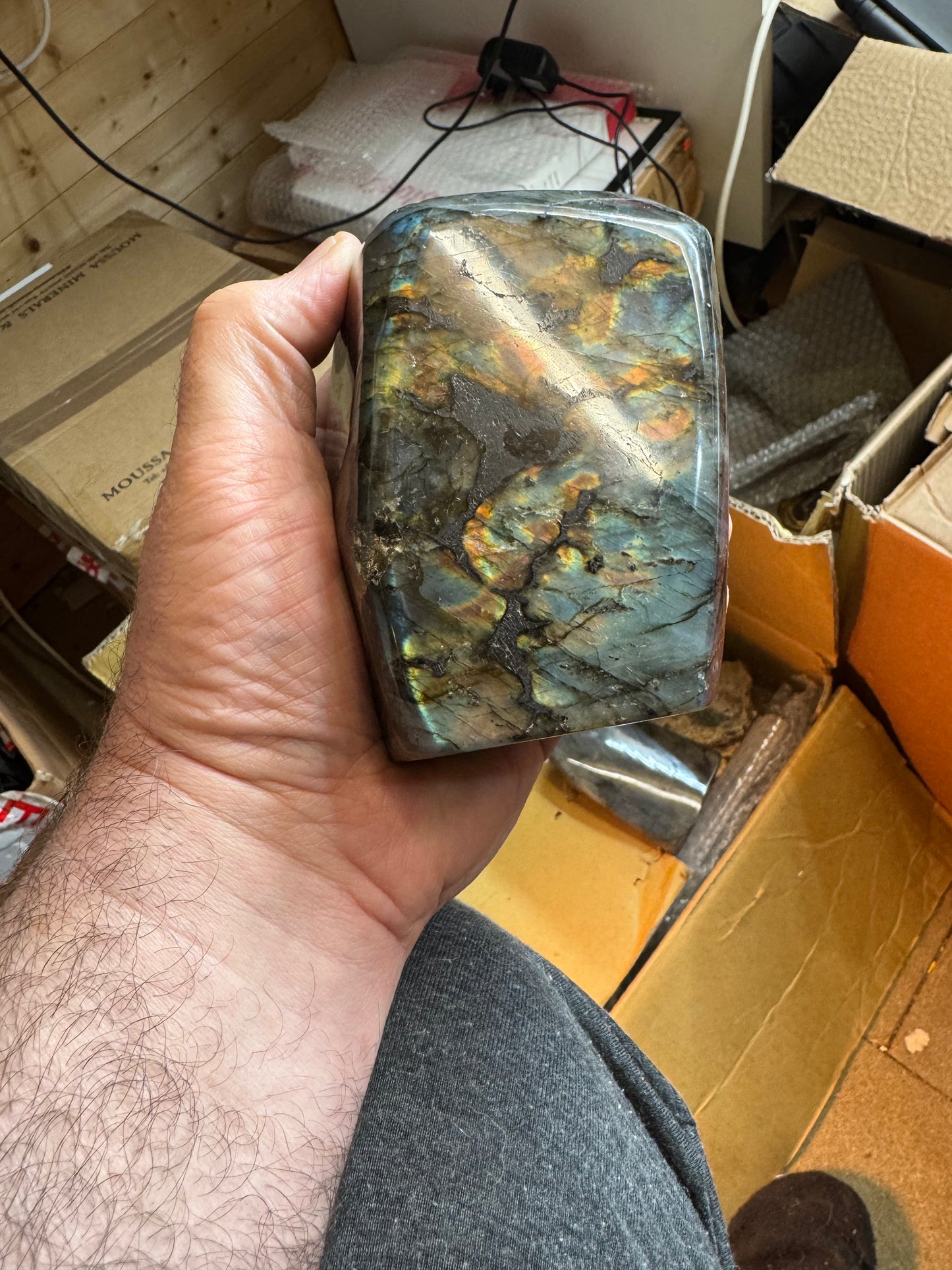 Freeform polished labradorite lft2#7