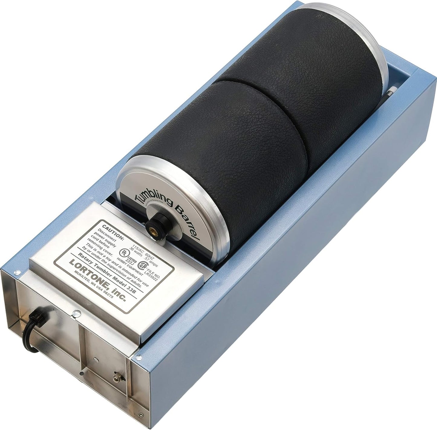 Lortone 33B Rotary Rock Tumbler – Dual‑Barrel Polishing Machine